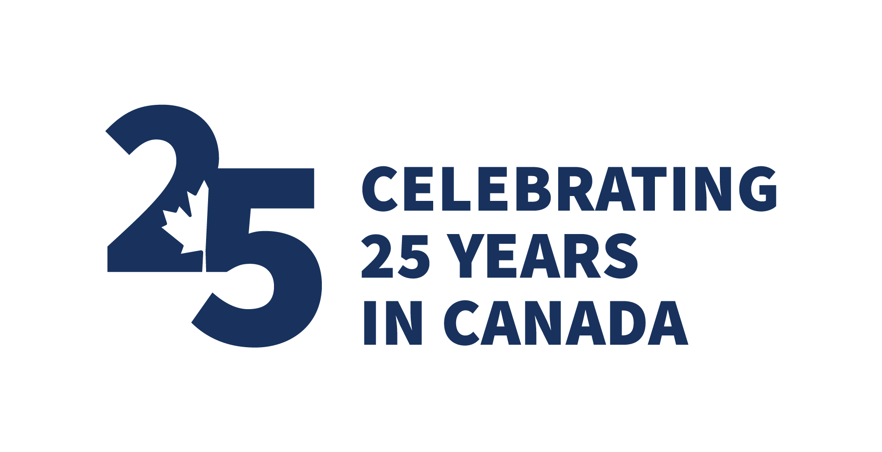 Raymond James 25 Years in Canada logo